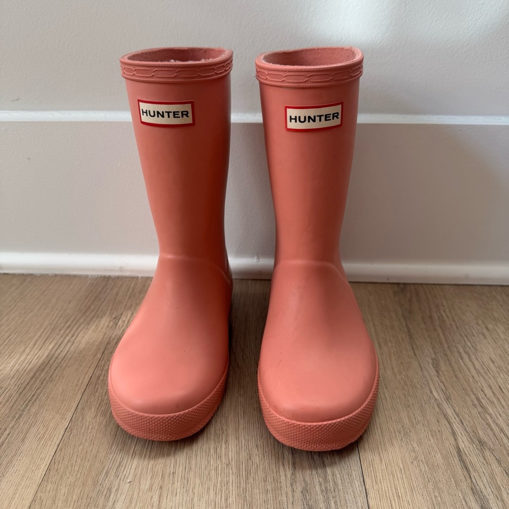 Hunter Coral Rain Boots